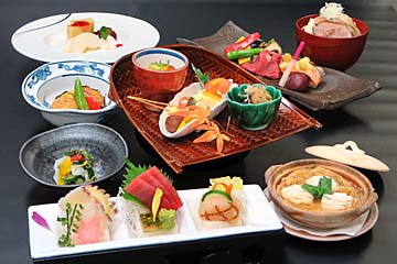 会席料理例