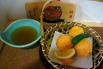 名物 海老もろこし揚げ