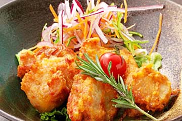 筑波鶏のジューシー唐揚げ