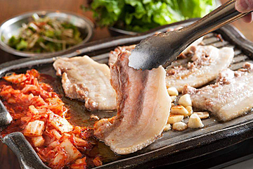 韓国料理 小屋の生サンギョプサル