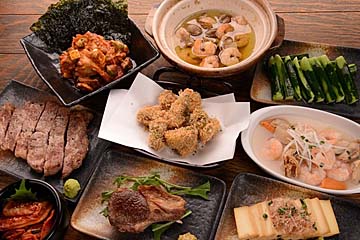 エビスコ酒場のメニュー例