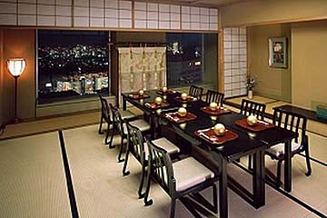 京懐石 みのきちのお祝いや顔合わせに最適な店内