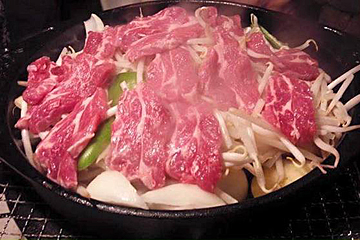 うまうま 福島本店のプレミアム生ラムジンギスカン 