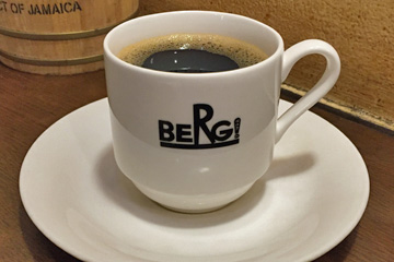 ビア＆カフェ BERGのブレンドコーヒー