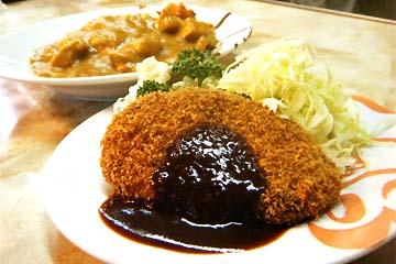 洋食屋 ヨシカミのメニュー例