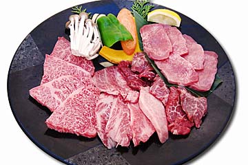 焼肉・韓国酒家 絵のある街 上野店のレギュラー盛り