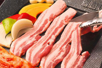 和牛専門 一軒家個室焼肉 百済の自慢の逸品・サムギョプサル