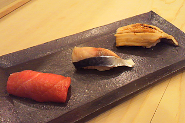 鮨處 やまだの握り一例