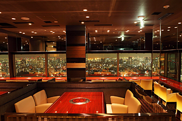 叙々苑 恵比寿ガーデンプレイス店の夜景の見える席は予約がおすすめ