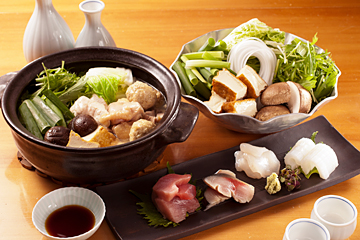 鳥料理 宮新のメニュー例