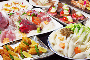 魚や－TOTOYA－ 池袋店のコース例