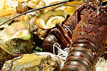 浅草 魚料理 遠州屋の旬のお刺身盛り合わせ例
