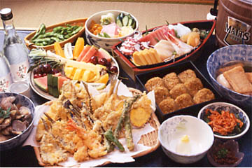屋形船 辰金の料理例