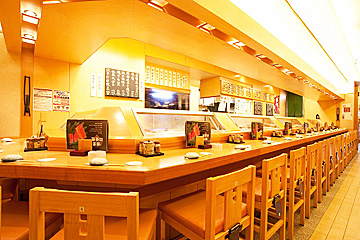 寿司・和食 築地日本海　赤羽店のゆっくり過ごせる掘りごたつ席
