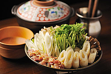 AKITA DINING なまはげ 銀座店の秋田名物 きりたんぽ鍋 1680円