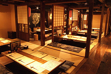 AKITA DINING なまはげ 銀座店の秋田の古民家を移築した座敷席