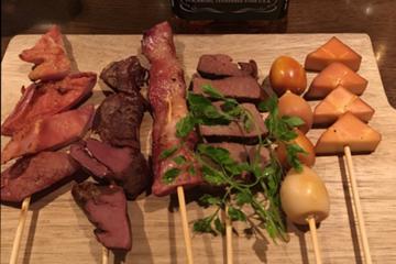 DoRaのスモーク串盛り合わせ
