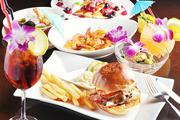 Aloha Dining Lure’s Lanaの料理一例