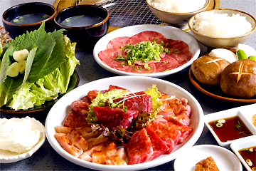 炭火焼肉 安部えの焼肉セットA