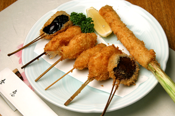 串揚げ 季恵の料理