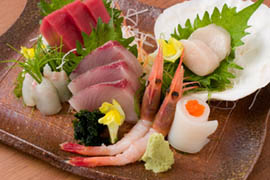 海鮮居酒屋 八丁蔵の刺身の盛合せ（中）