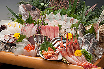 本格和食割烹 日本海庄や　佐世保駅前店の仰天！大漁盛（12点盛）