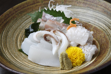 地魚・地野菜・地酒 なん天のお造り
