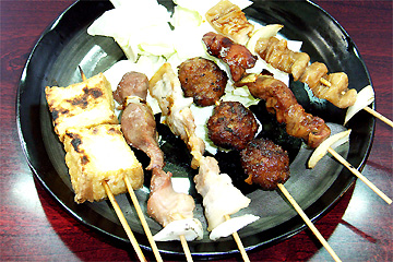 居酒屋 陣太鼓の焼鳥（塩焼きor自家製タレ焼き）