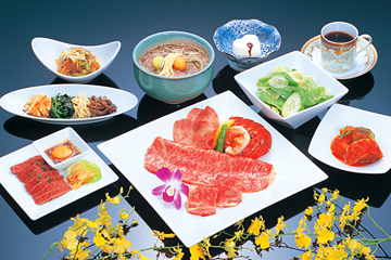 叙々苑 横浜ハマボールイアス店のコース例