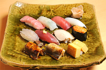 銀座 久兵衛のにぎり 織部＜ランチ＞