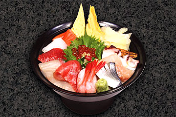 上ちらし丼