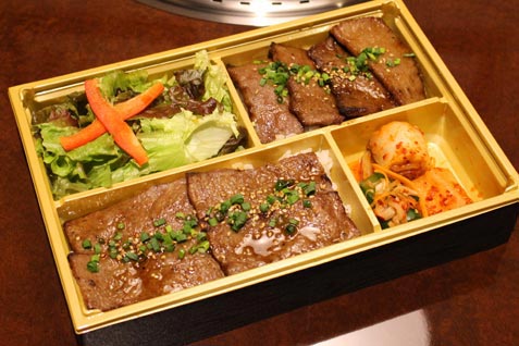 『上野焼肉 陽山道 パルコヤ店』の「A5ダブル弁当」