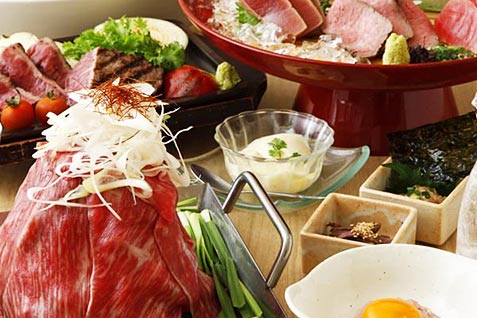 マグロ 婆娑羅 上野店の宴会コース例