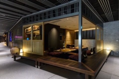 『串亭』の店内