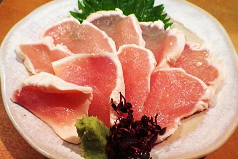 鳥料理と旬の味 ふく鶴の人気メニュー「とりわさ」