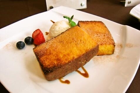 『BUNMEIDO CAFE GINZA』の「カステラフレンチトースト」