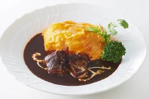 『ロイヤルクリスタルカフェ 銀座店』のオムライス