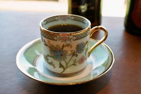 『グラン クリュ カフェ ギンザ』のコーヒー