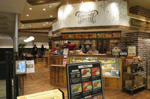 『グラニースミス アップルパイ＆コーヒー』の店頭