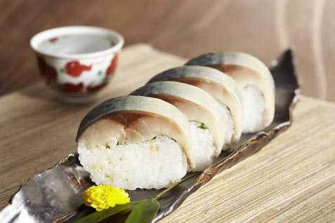 「SABAR 福島店」の「SABARの鯖棒寿司」