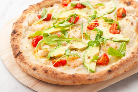 「800°DEGREES NEAPOLITAN PIZZERIA（800°ディグリーズ ナポリタン ピッツェリア）」の「クレマ」ピッツァ