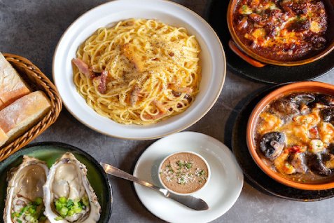 「ラ・フォルツァ・デル・ソーレ」の料理例