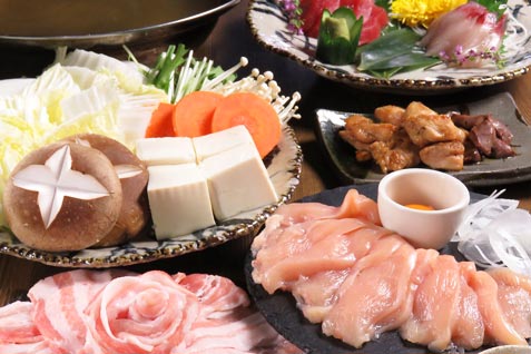 『HINAGI』の「しゃぶしゃぶ食べ放題コース」