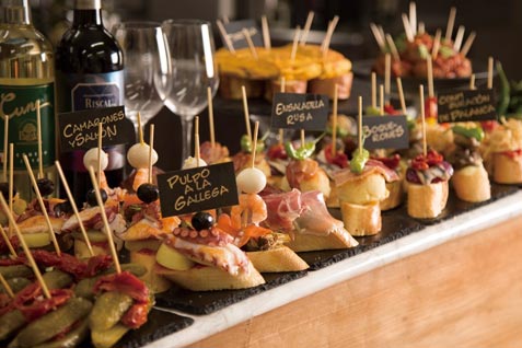 「Bar＆Tapas Celona」メニュー例