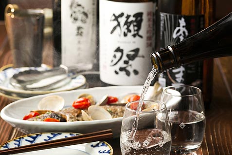 銀座の日本酒のお店
