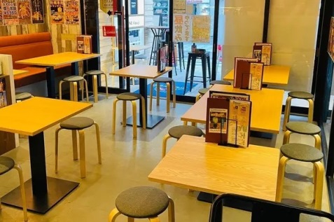 『Crab shrimp and Oyster 赤坂』の店内