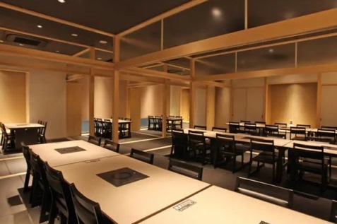 『京都つゆしゃぶCHIRIRI 京橋店』の店内