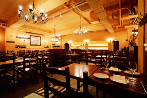 『IL PONENTINO』の店内