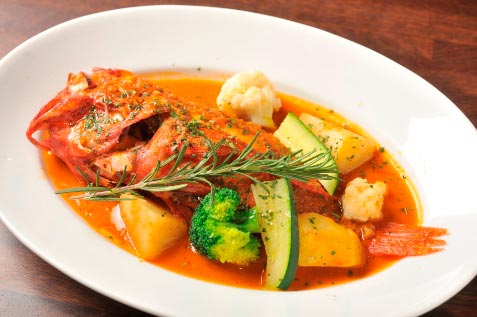 『Cantina Siciliana TUTTO IL MARE』の「アクアパッツァ」