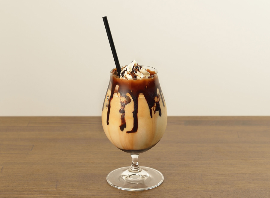 「パンとエスプレッソとまちあわせ」の「チョコレート」ドリンク